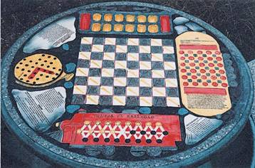 Community garden mural