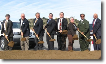 Officials at Honda Project Groundbreaking Celebration