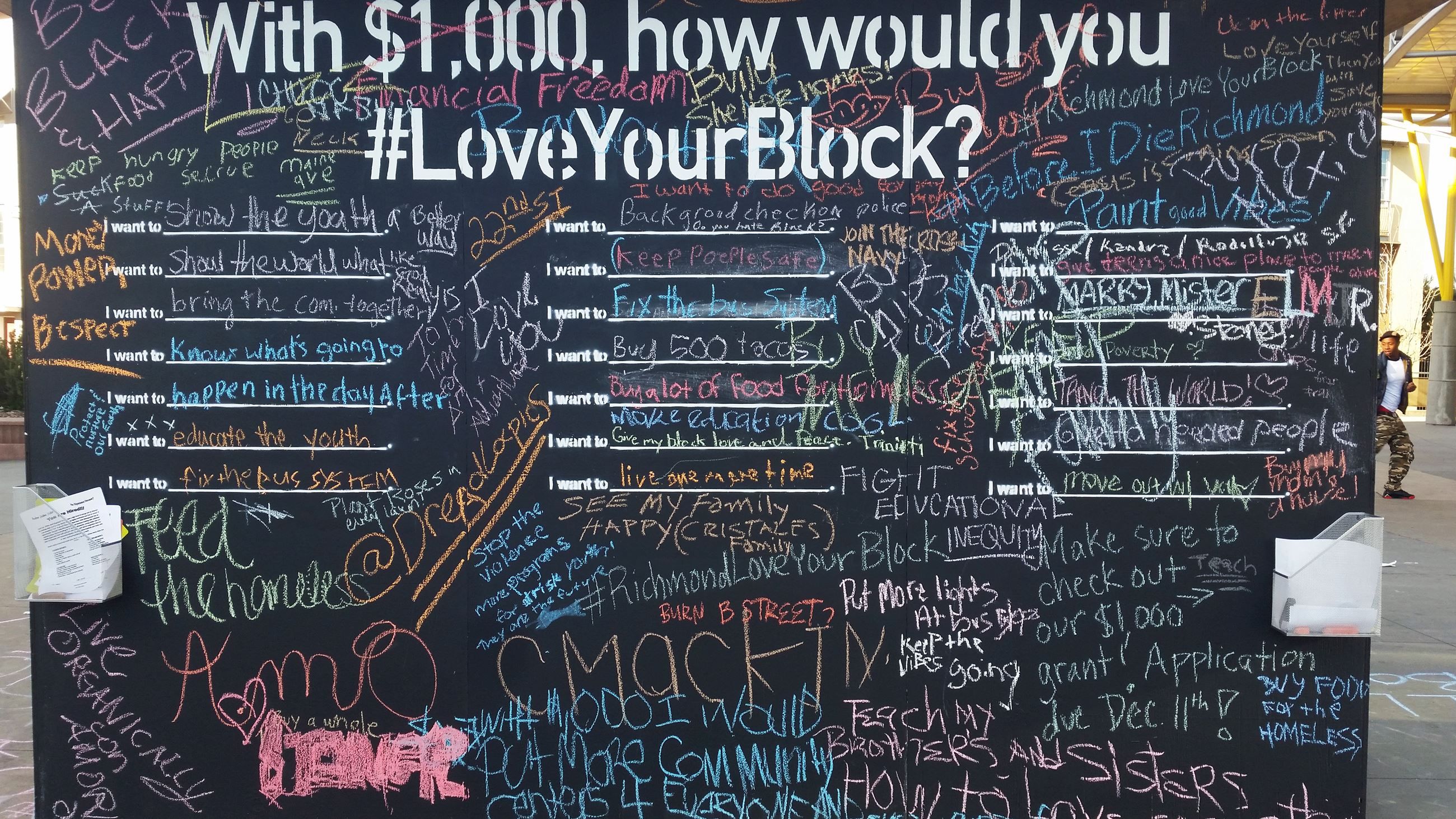 love your block board