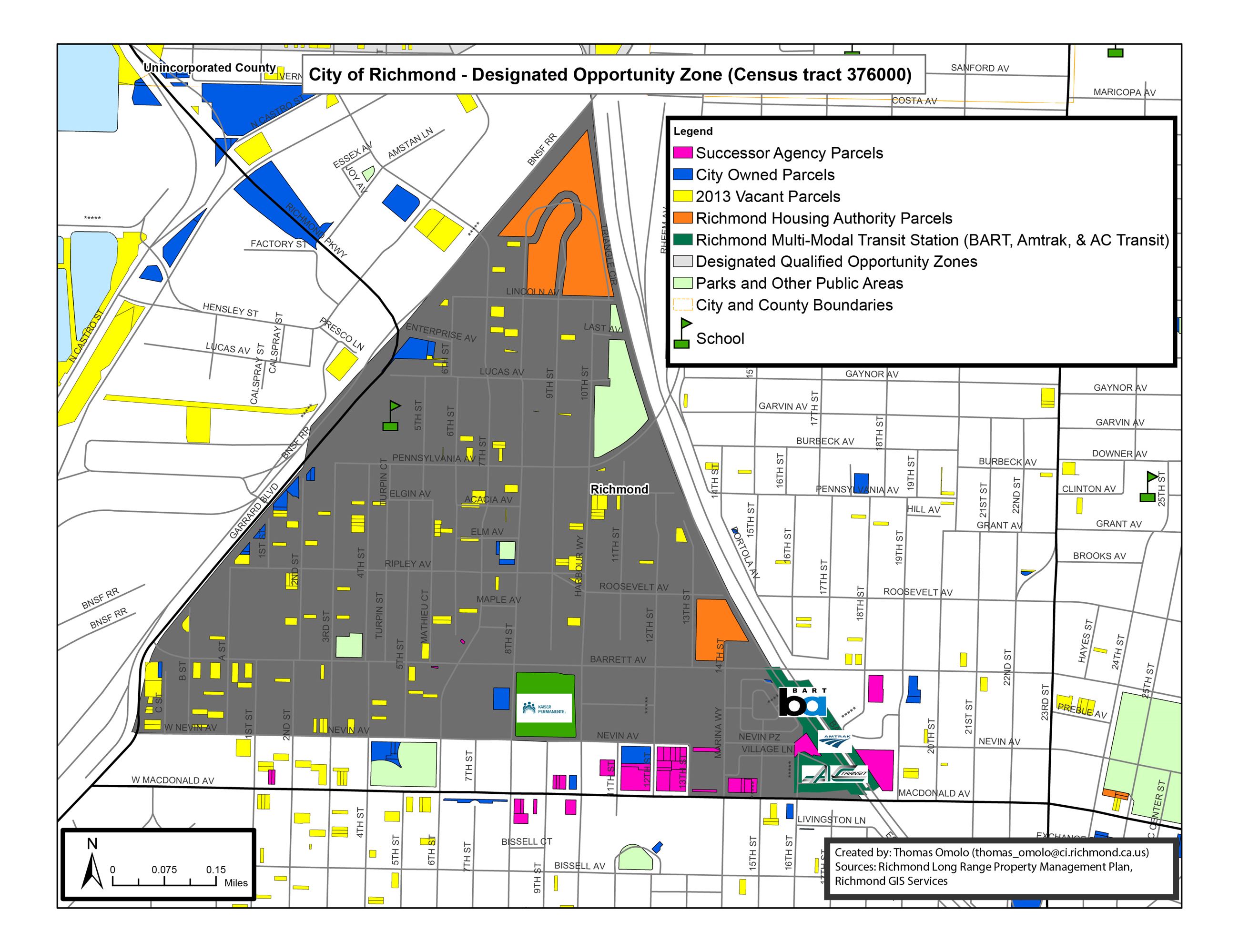 City of Richmond Opportunity Zone