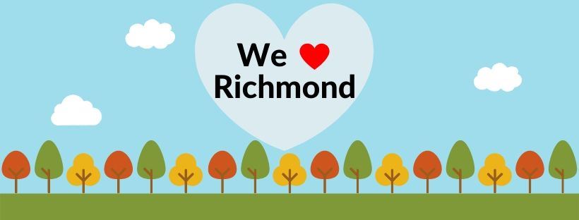 We Heart Richmond Rectangle logo