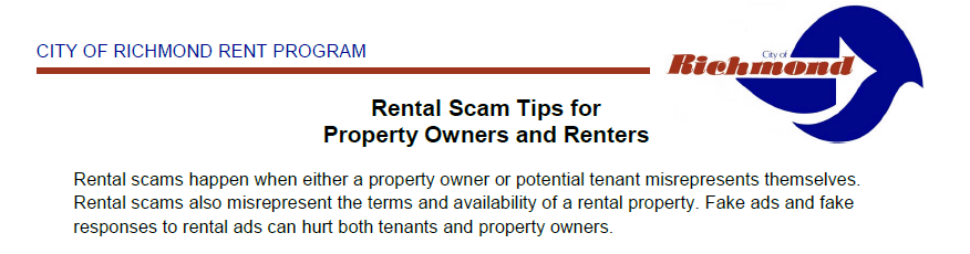 Property Owner and Renters Scam Tips_English