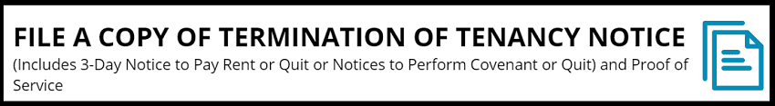 FILE A TERMINATION NOTICE ICON-TERMINATION OF TENANCY WEB PAGE