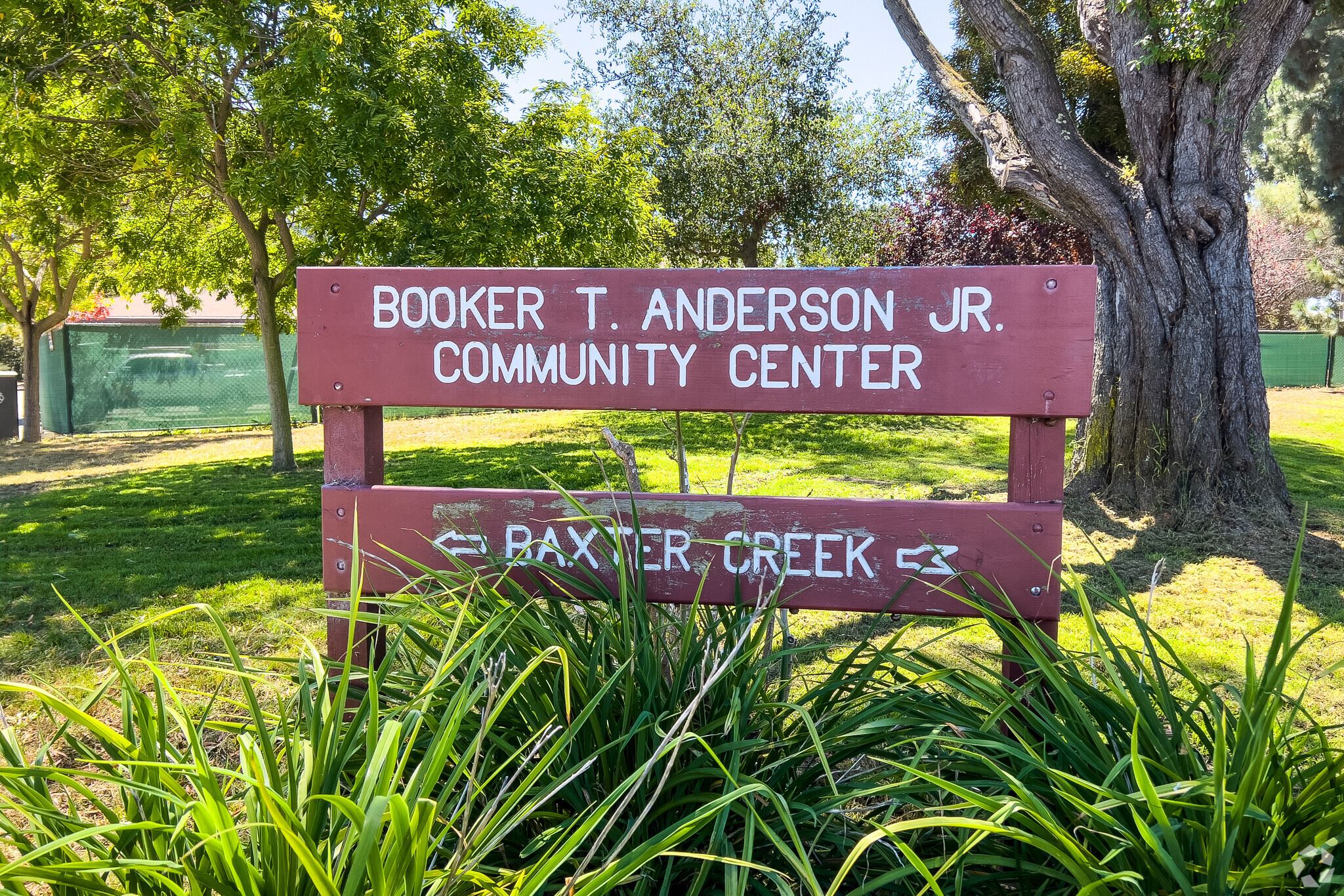 23045 Booker T Anderson Jr CC sign