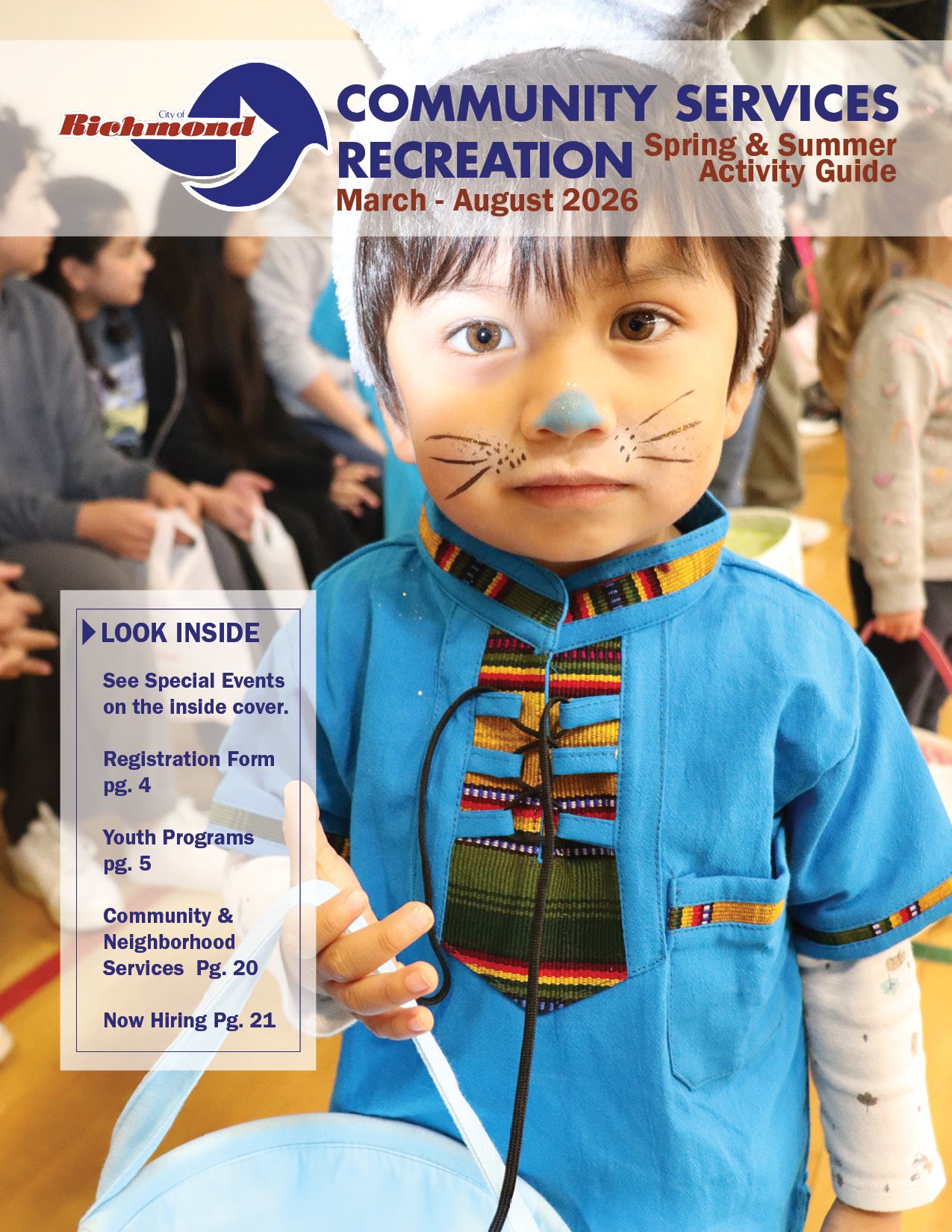 Activity Guide Cover page in English