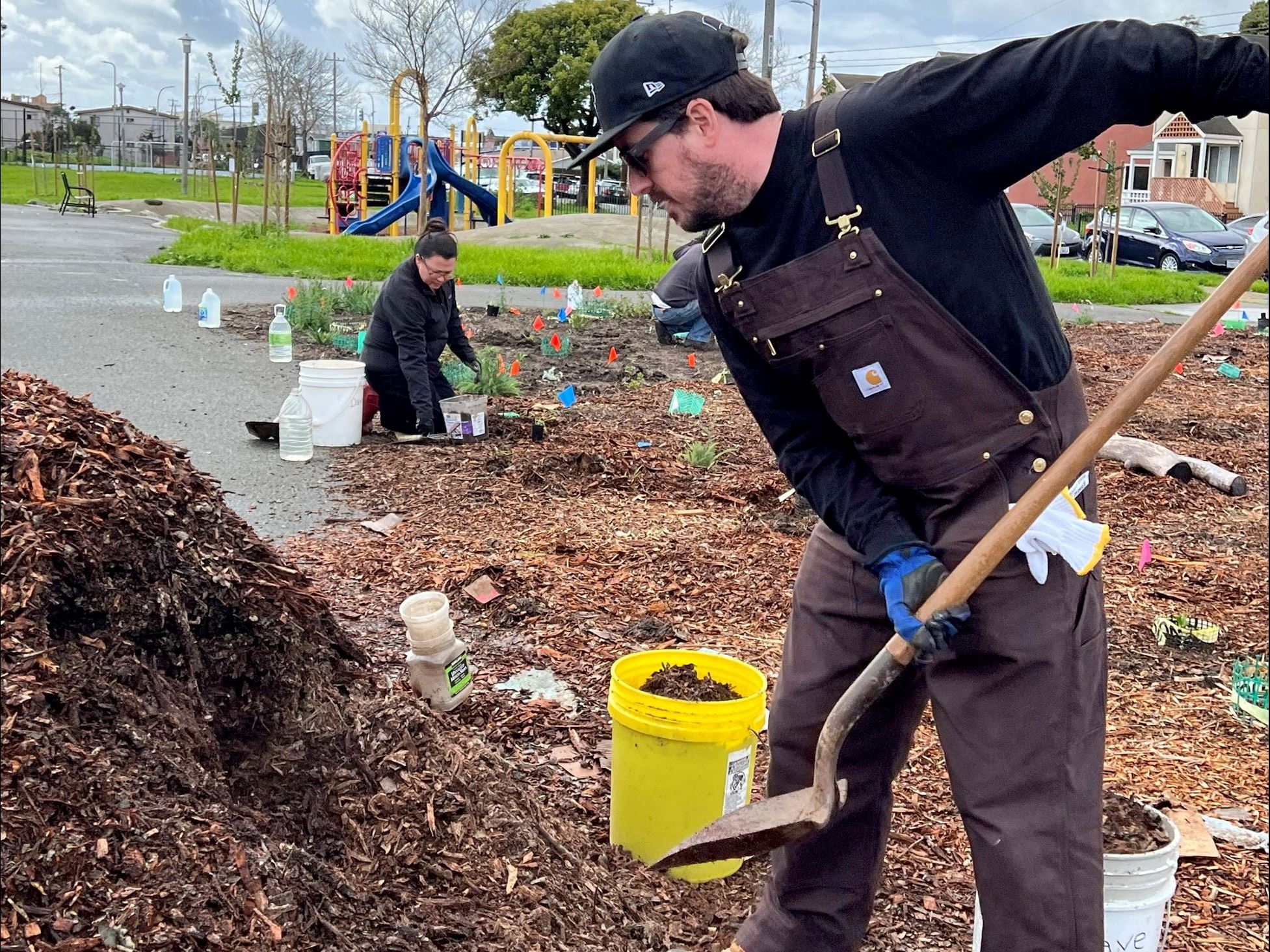 Lucas park work party1