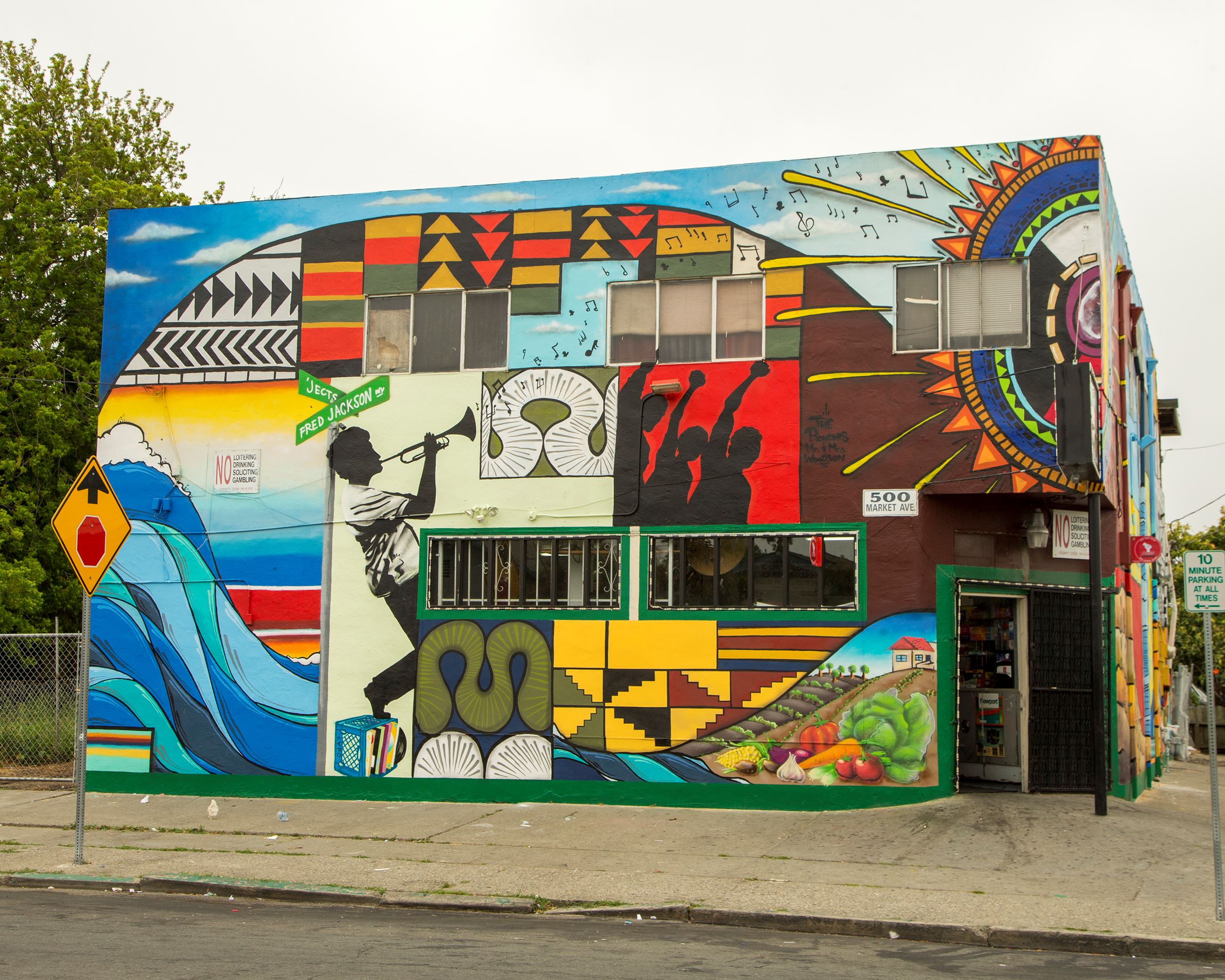 Rancho Market Mural (2)