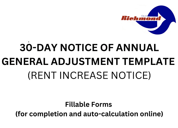 30-Day Notice (Fillable) Opens in new window