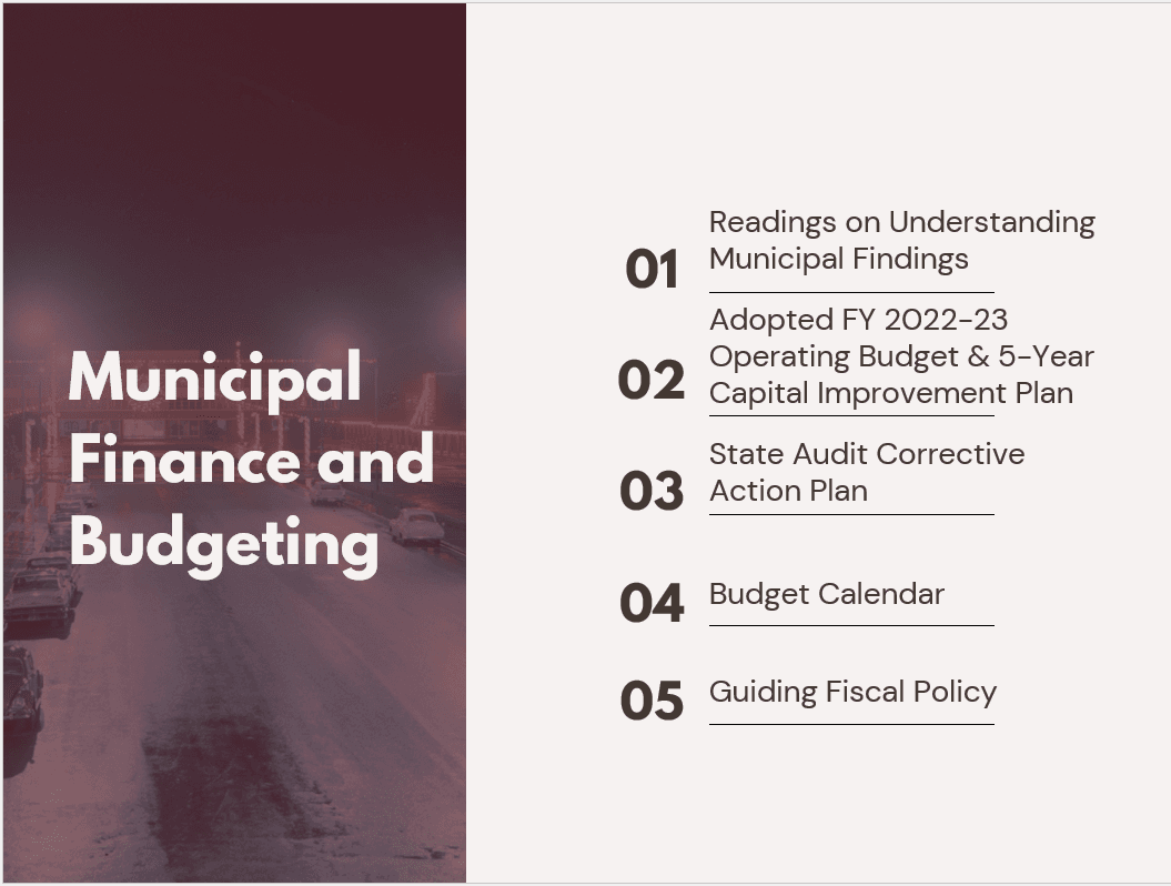 COS Budget Opens in new window