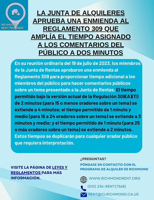 RESIZED AMENDMENT TO REGULATE 309 FLYER_SPANISH Opens in new window