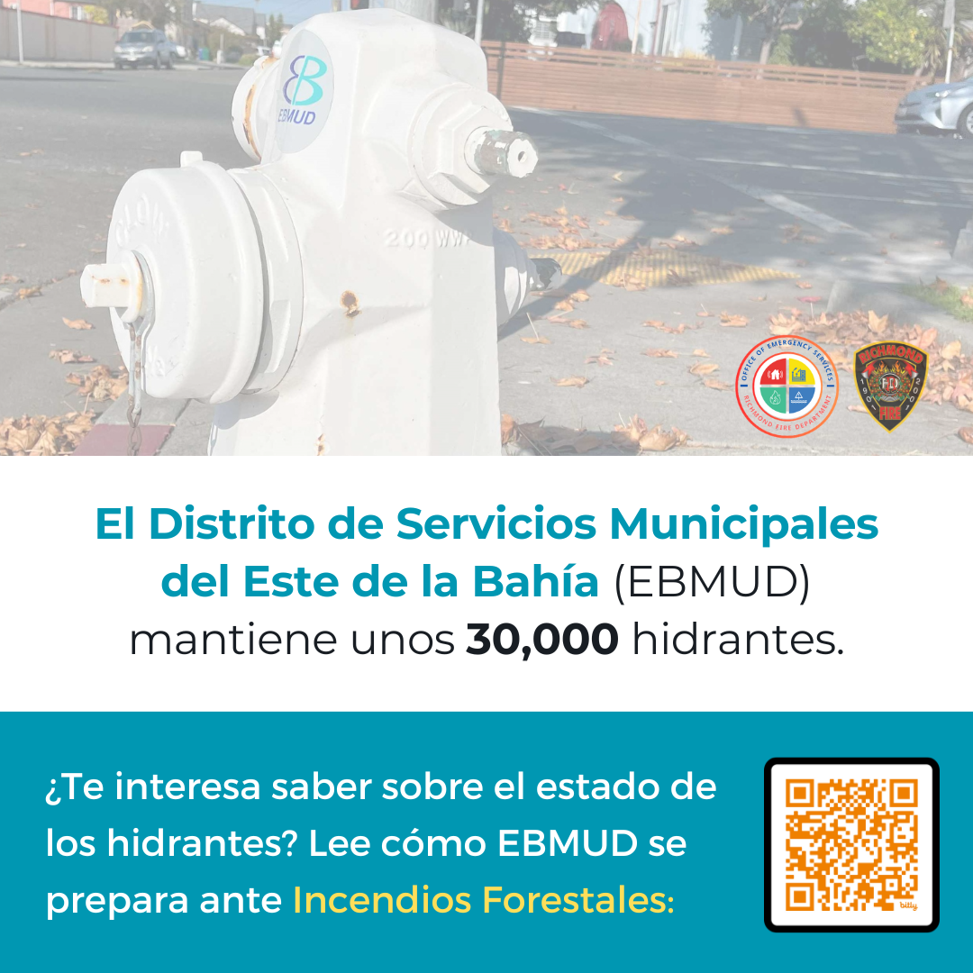 EBMUD Wildfire Factsheet (Spanish)