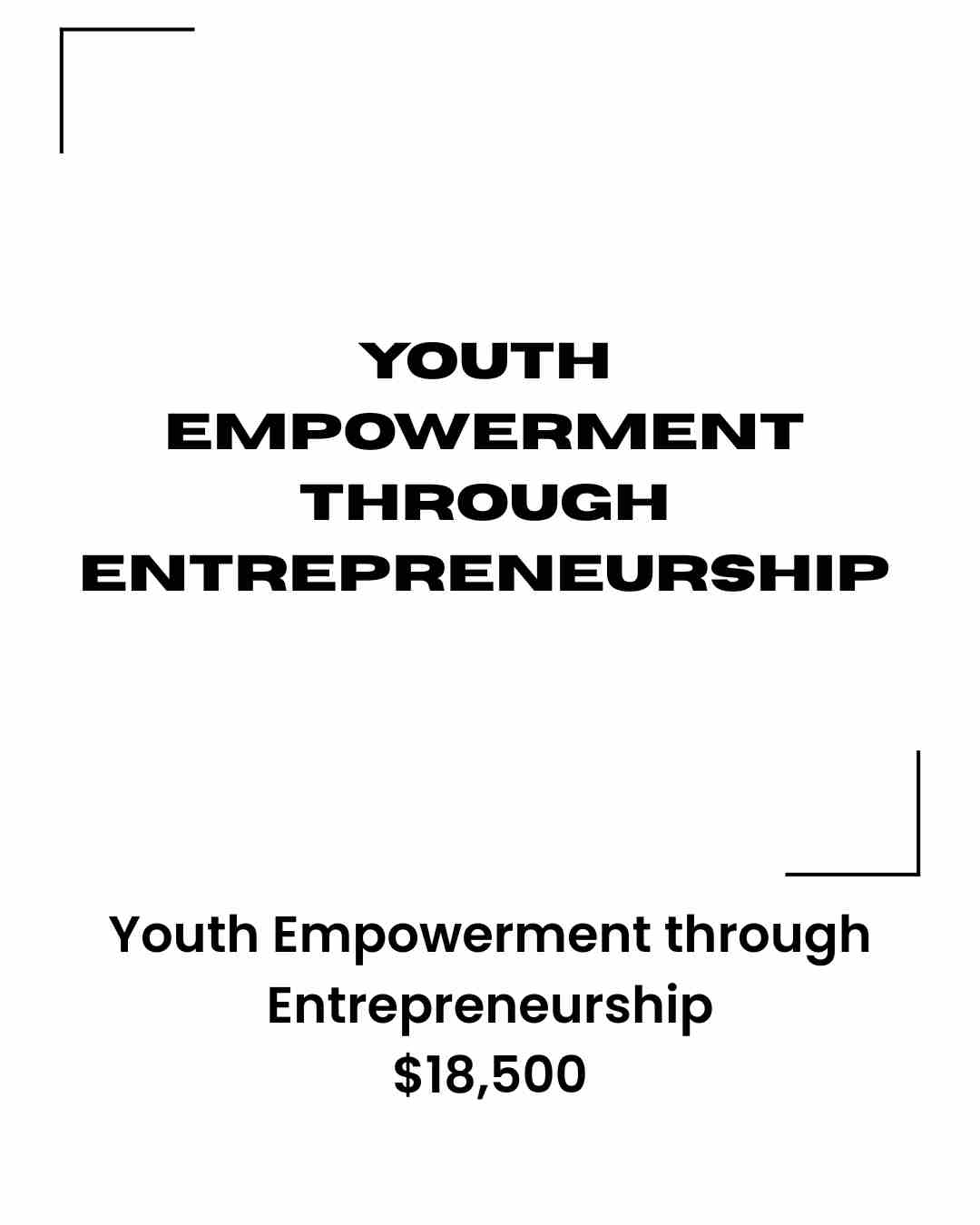 Youth Empowerment through Entrepreneurship