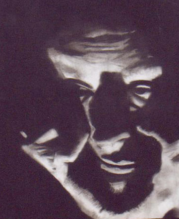 Drawing of a Face Portrait 