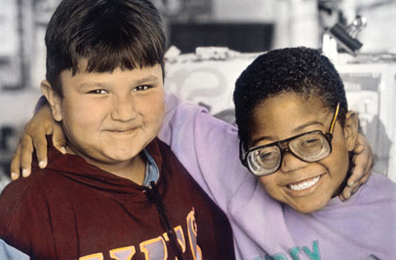 Hand-Colored Photograph of two boys